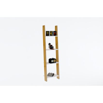 Estante FAYKO 170x49 cm bege/branco