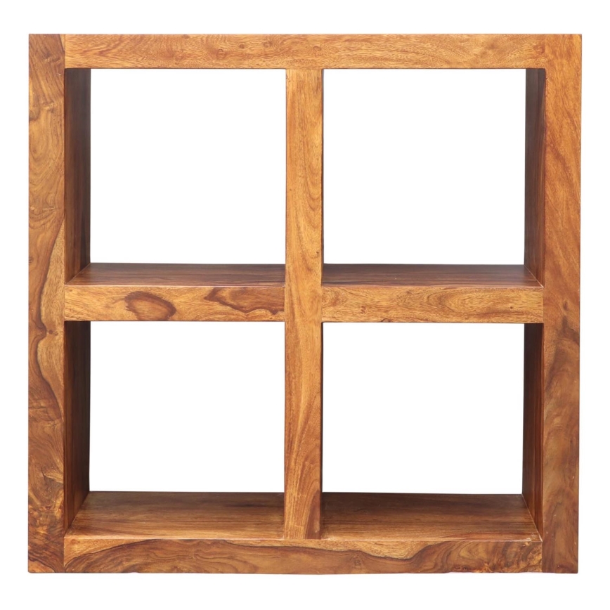 Estante GANI 90x90 cm madeira maciça/rosewood