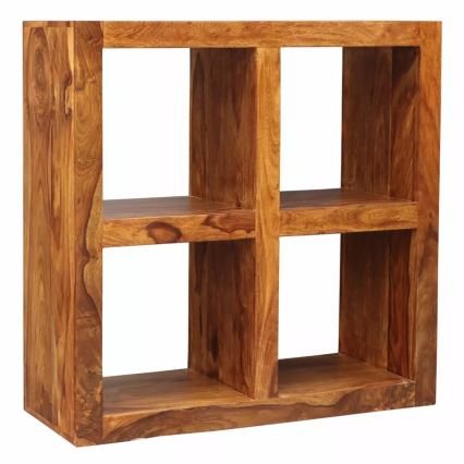 Estante GANI 90x90 cm madeira maciça/rosewood