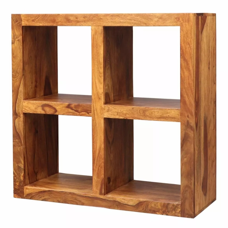 Estante GANI 90x90 cm madeira maciça/rosewood
