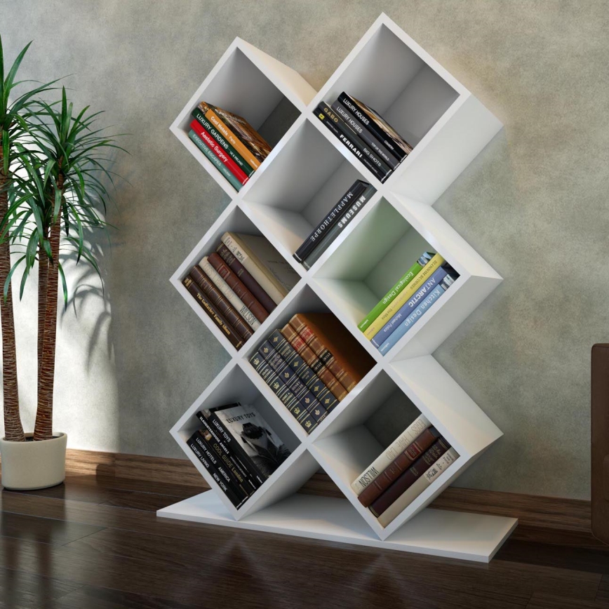 Estante KUMSAL 129x90 cm branco