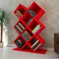 Estante KUMSAL 129x90 cm vermelho