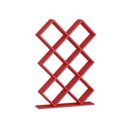 Estante KUMSAL 129x90 cm vermelho