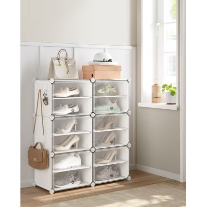 Estante modular com compartimentos BOXIFY branca