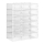 Estante modular com compartimentos BOXIFY branca