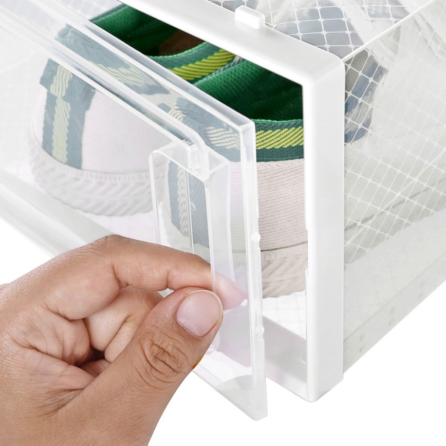 Estante modular com compartimentos BOXIFY branca