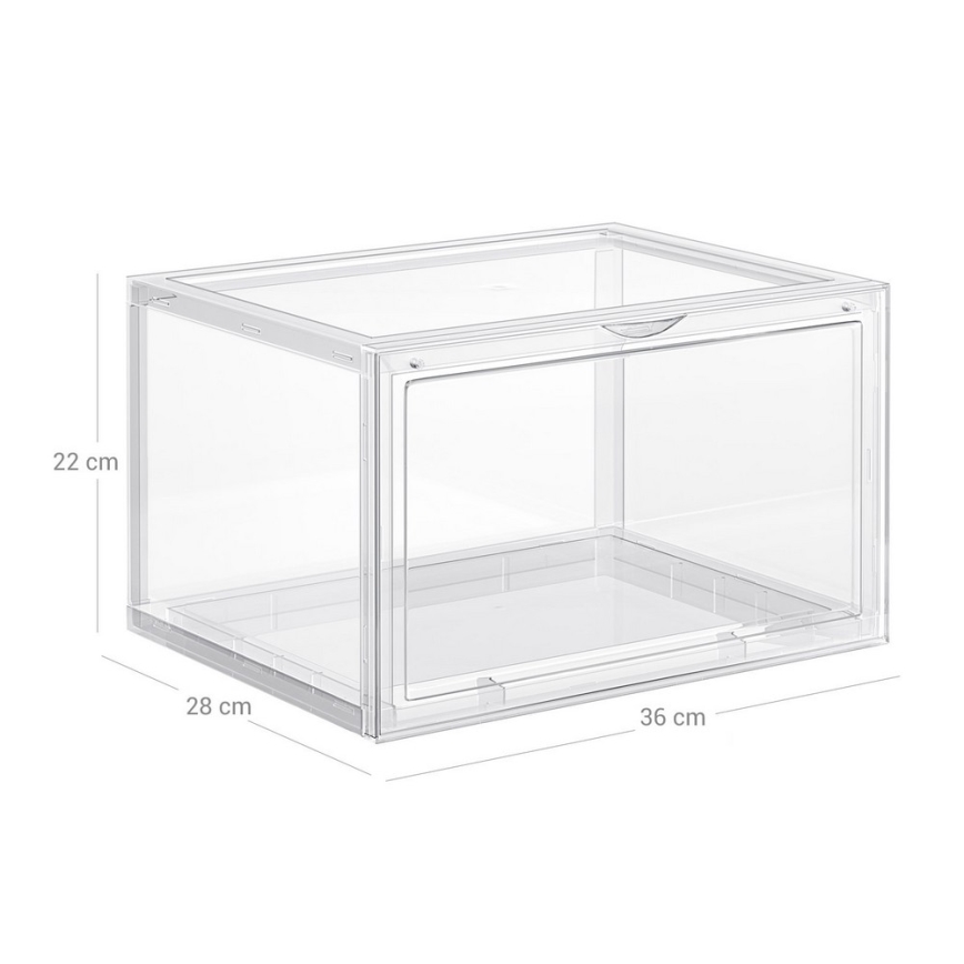 Estante modular com compartimentos BOXIFY branca
