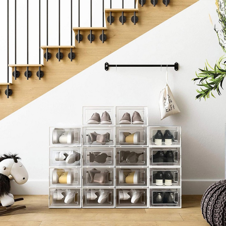 Estante modular com compartimentos BOXIFY branca
