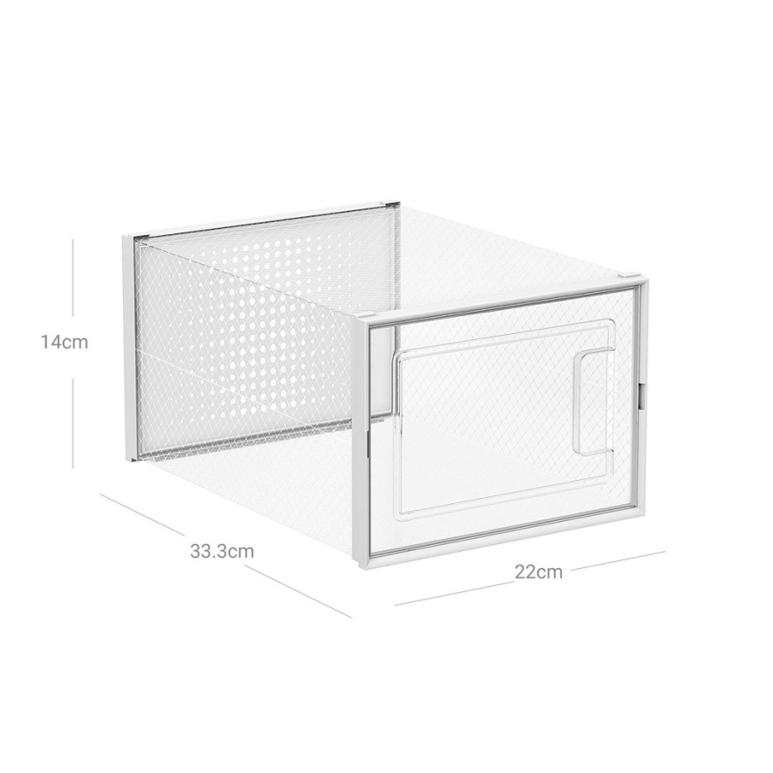 Estante modular com compartimentos BOXIFY branca