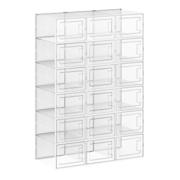 Estante modular com compartimentos BOXIFY branca