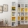 Estante MULTI 167x32 cm branco/amarelo