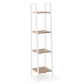 Estante NARVIK 148x34 cm branco/carvalho sonoma