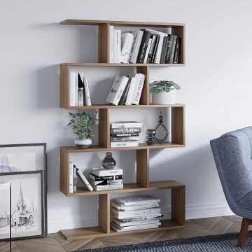 Estante NILUFER 156x90 cm castanho