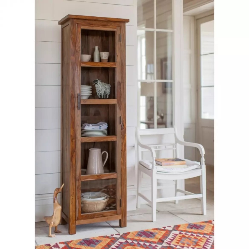 Estante RAMI 180x60 cm madeira maciça/rosewood