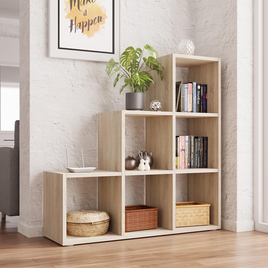 Estante TRIO 108x105 cm castanho
