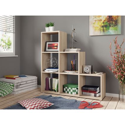 Estante TRIO 108x105 cm castanho