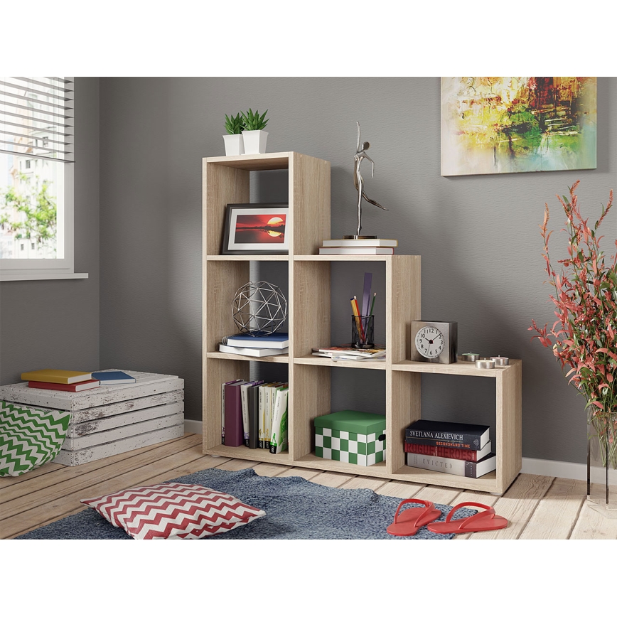 Estante TRIO 108x105 cm castanho