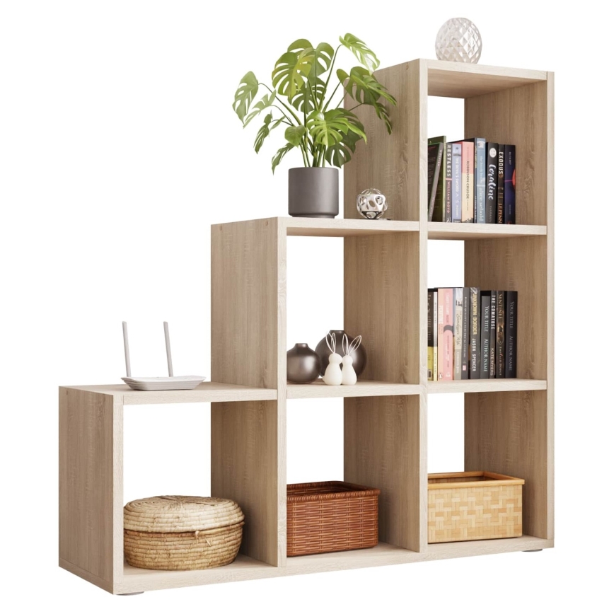 Estante TRIO 108x105 cm castanho