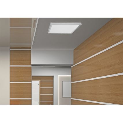 Estrutura metálica para instalação de painéis LED ZEUS 1195x1195 mm