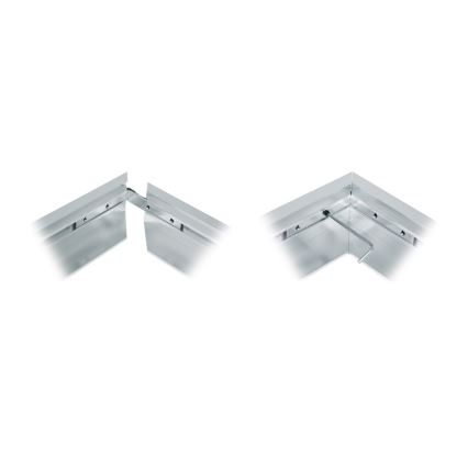Estrutura metálica para instalação de painéis LED ZEUS 1195x295mm