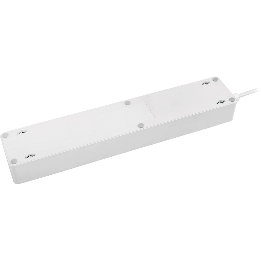 Extensão com interruptor 1,8 m + 4xUSB/Wi-Fi Tuya SCHUKO