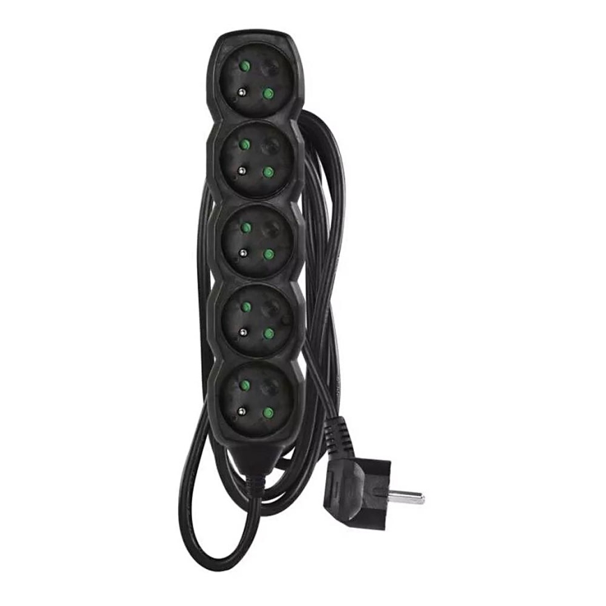 Extensão 5Z 3m preto