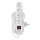 Extensão com um interruptor 4Z 10m branco