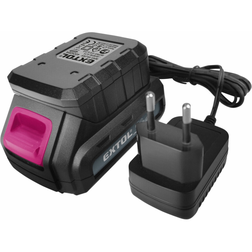 Extol - Aparafusadora sem fio 1300 mAh 12V rosa
