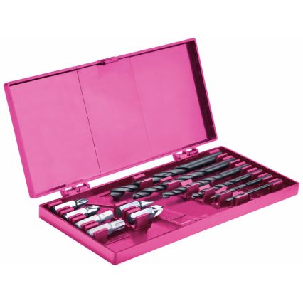 Extol - Aparafusadora sem fio 1300 mAh 12V rosa