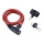 Extol - Cadeado de bicicleta com corrente 6x1500 mm