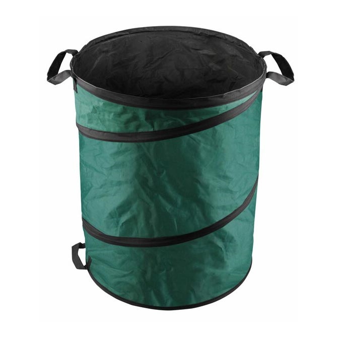 Extol - Caixote de lixo dobrável para folhas e resíduos de jardim 170 l