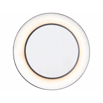 Extol - Candeeiro de mesa LED com regulação e lupa LED/8W/5V 2900/4500/7500K preto