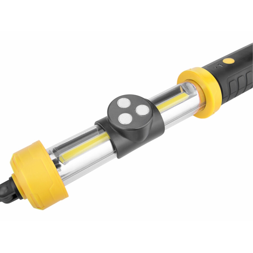 Extol - Candeeiro portátil LED/2000 mAh/3,6V preto/amarelo