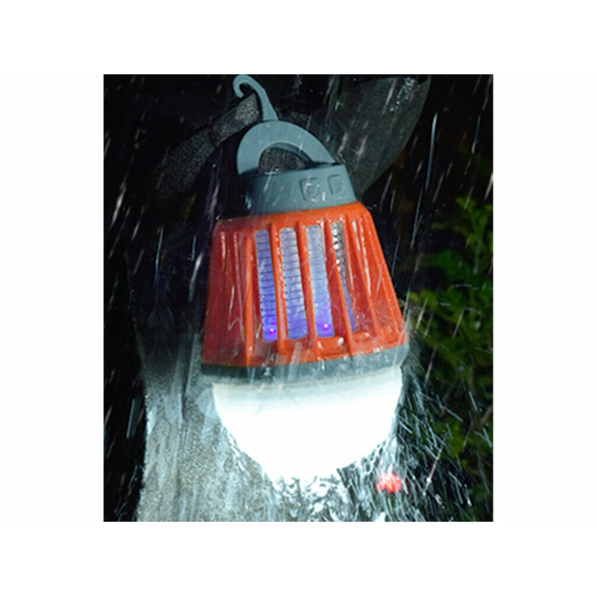 Extol - Candeeiro portátil LED com armadilha de insetos LED/3W/2000 mAh/3,7V IPX6