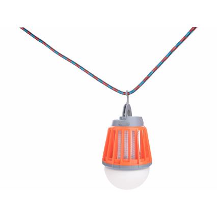 Extol - Candeeiro portátil LED com armadilha de insetos LED/3W/2000 mAh/3,7V IPX6
