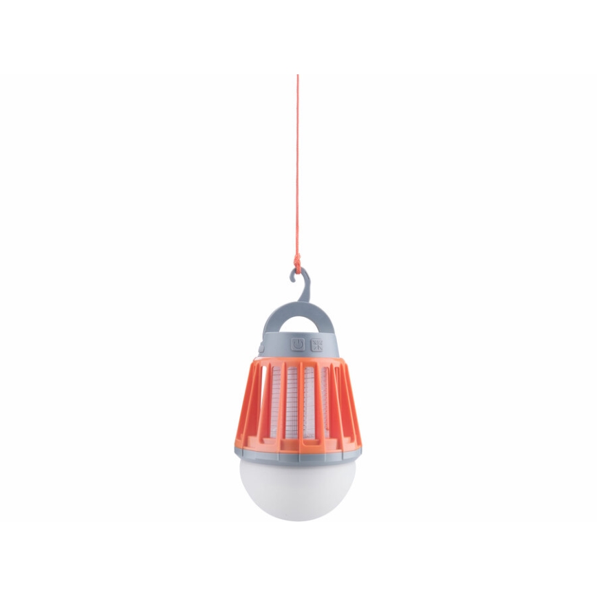 Extol - Candeeiro portátil LED com armadilha de insetos LED/3W/2000 mAh/3,7V IPX6