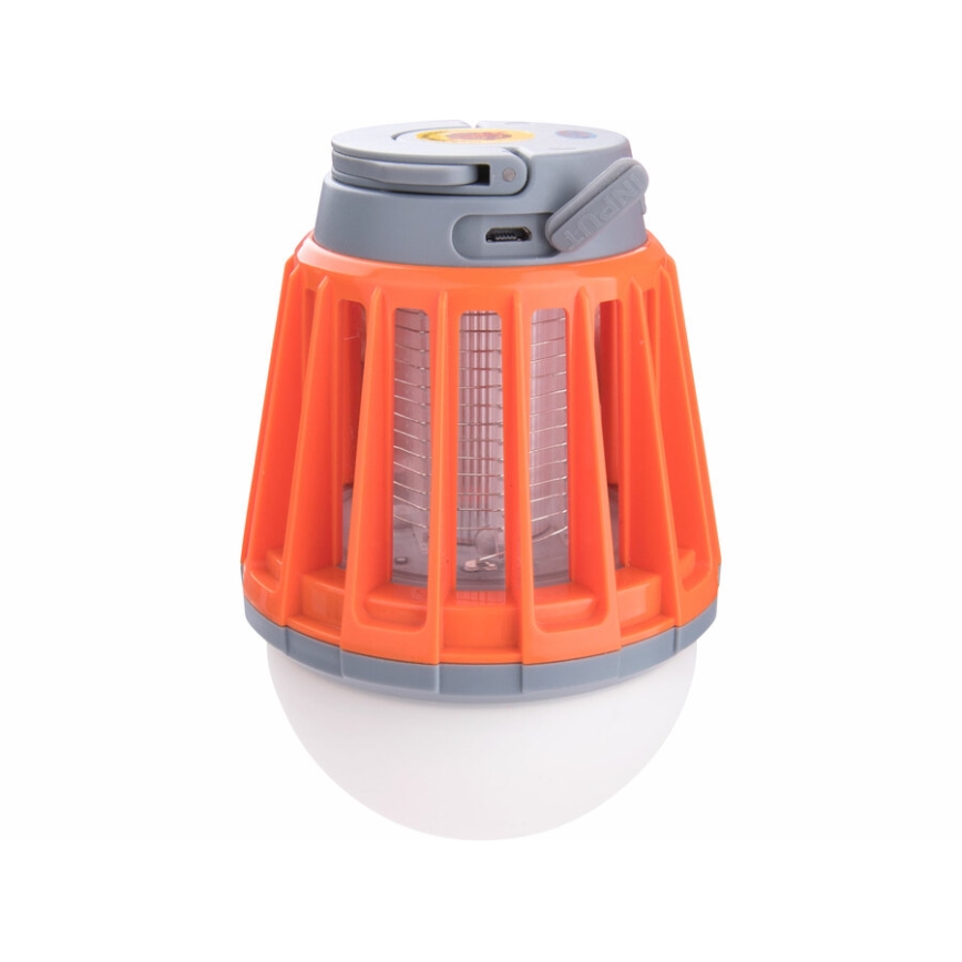 Extol - Candeeiro portátil LED com armadilha de insetos LED/3W/2000 mAh/3,7V IPX6