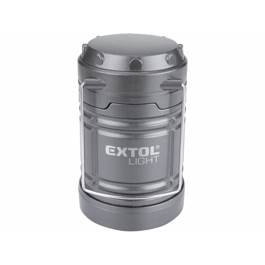 Extol - Candeeiro portátil LED LED/3xAA cinzento