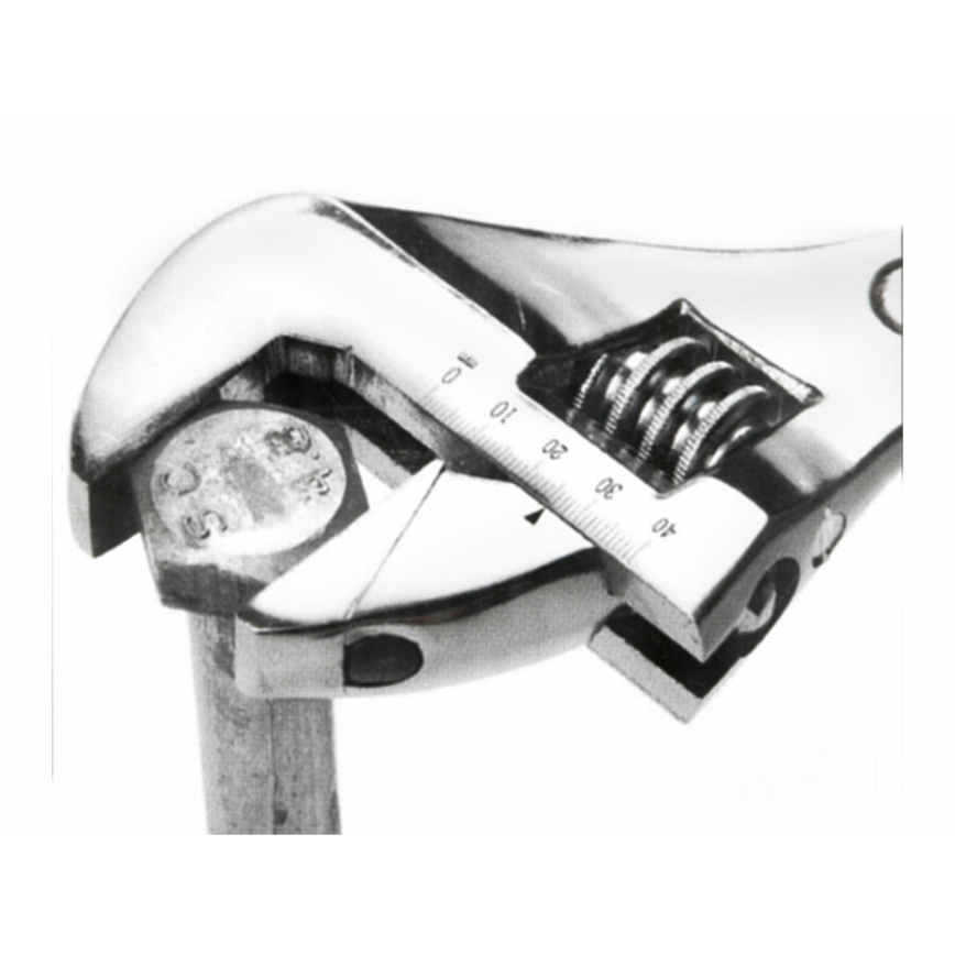 Extol - Chave ajustável 200mm/8"