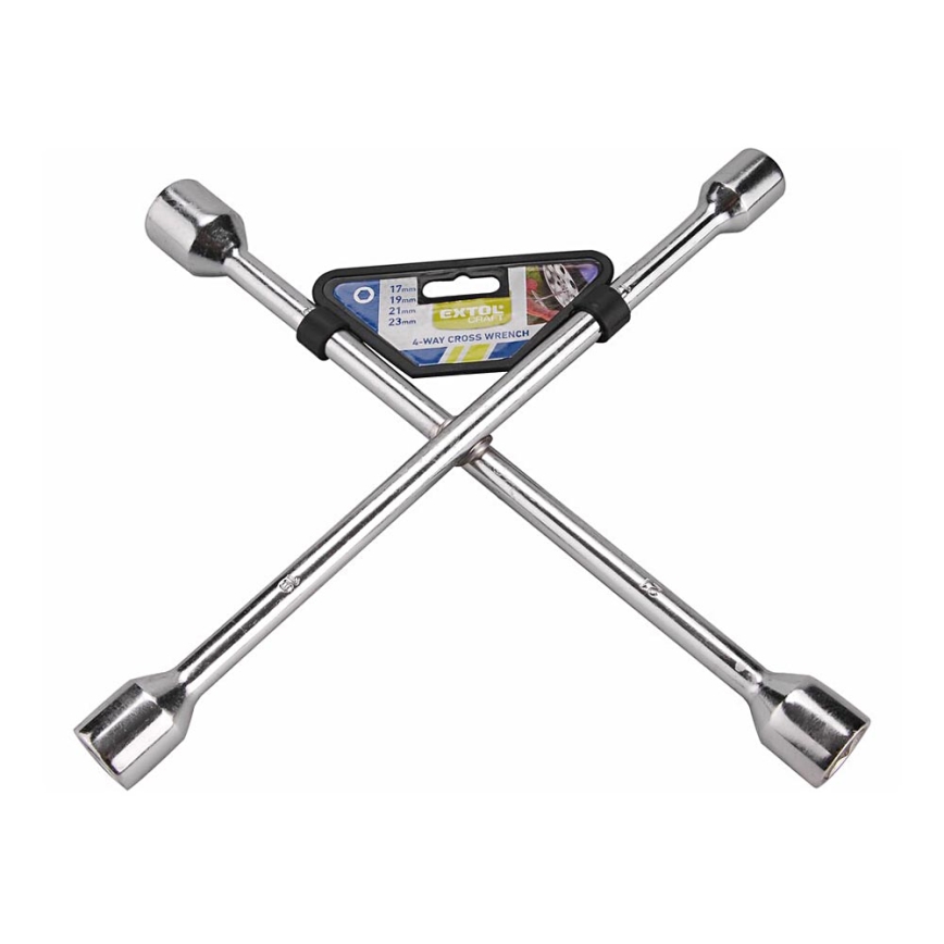 Extol - Chave de roda transversal 17-19-21-23 mm