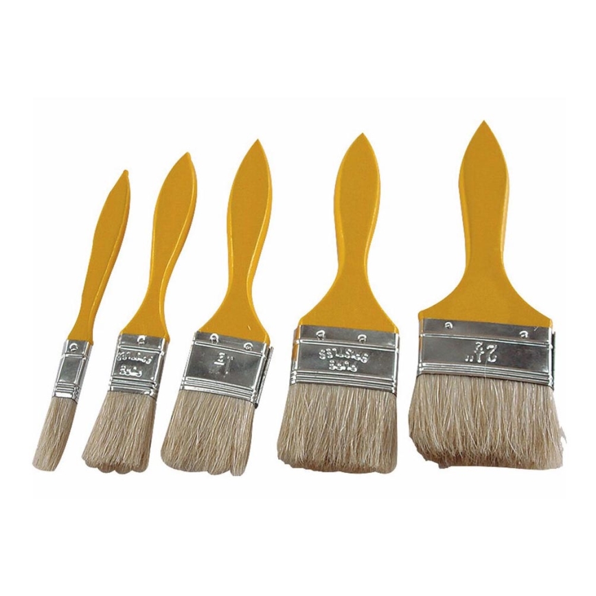 Extol - Conjunto de escovas planas 5 pcs