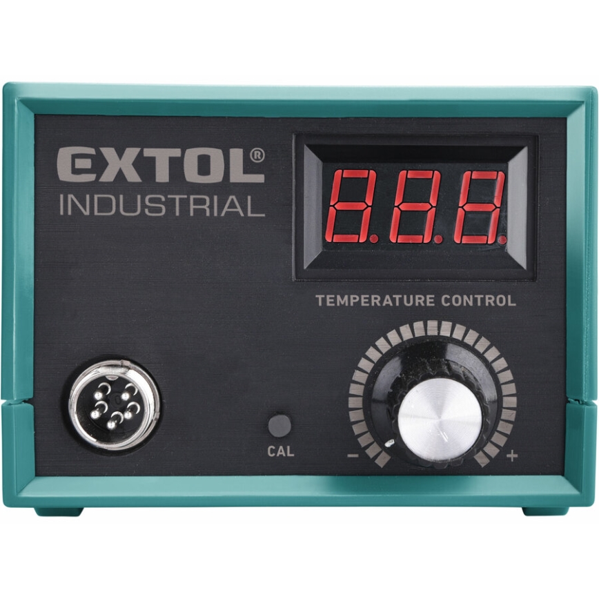 Extol - Estação de soldadura com visor LCD, controlo de temperatura e calibração