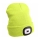 Extol - Gorro com uma lanterna de cabeça e carregador USB 300 mAh amarelo neon tamanho UNI