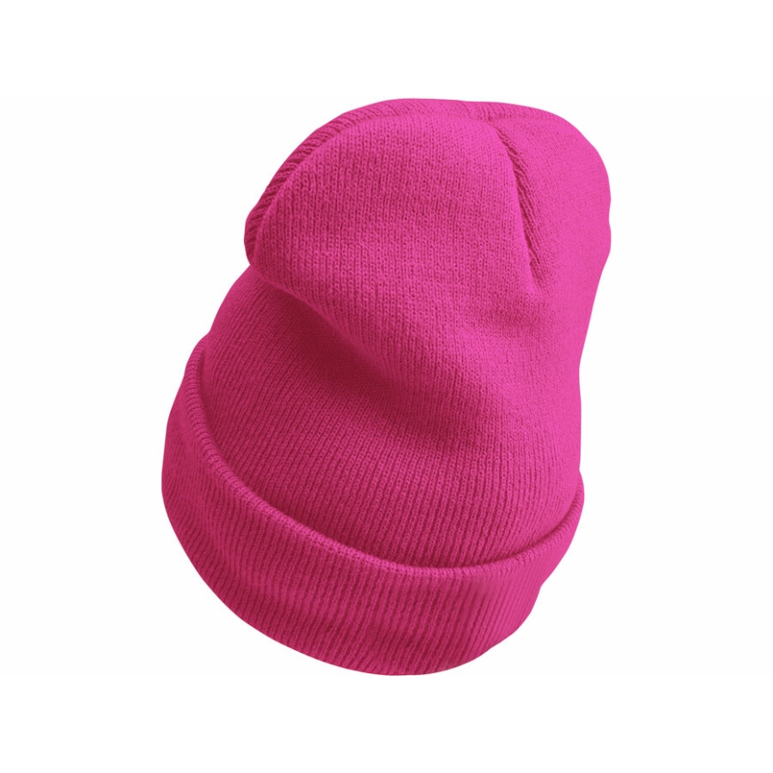 Extol - Gorro com uma lanterna de cabeça e carregador USB 300 mAh cinzento/rosa tamanho UNI