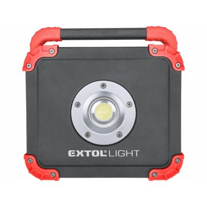 Extol - Holofote recarregável LED LED/20W/6600 mAh/3,7V IP54