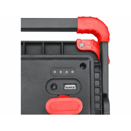 Extol - Holofote recarregável LED LED/20W/6600 mAh/3,7V IP54