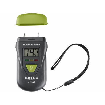 Extol - Humidímetro com ecrã LCD 4xLR44
