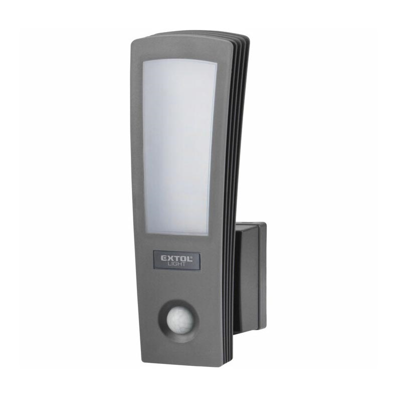 Extol - Iluminação de parede exterior LED com sensor LED/15W/230V IP65