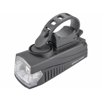 Extol - Lanterna de bicicleta recarregável com uma buzina LED/5W/1200mAh/3,7V IPX4