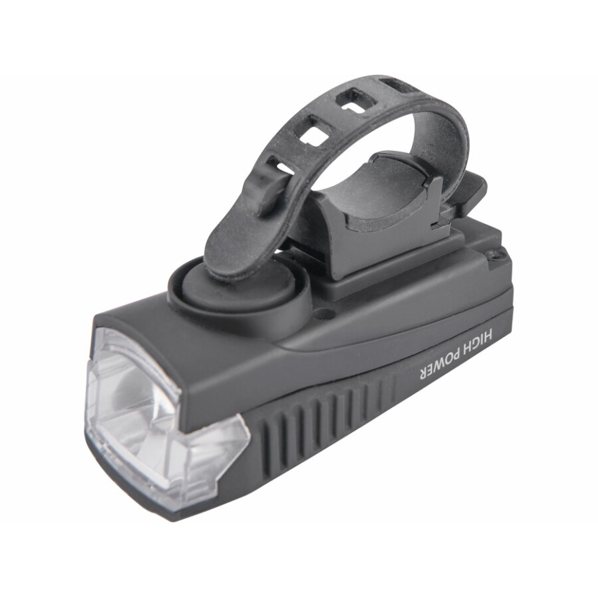 Extol - Lanterna de bicicleta recarregável com uma buzina LED/5W/1200mAh/3,7V IPX4